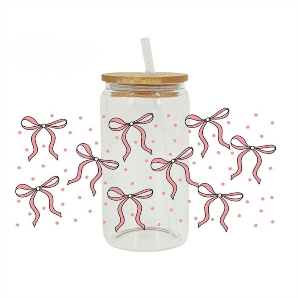 

Cartoon Theme Waterproof UV DTF Transfer Sticker Smooth Clear Transfer Sticker Strong Sticky 3D Design Cup Wraps DIY Decals