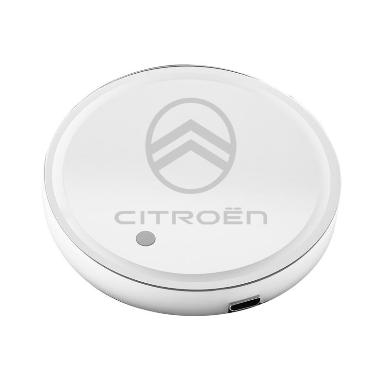 Citroen Car Glowing Coasters LED Light Water Cup Mat For Citroen C4 C3 C2 C1 DS3 Xsara Grand Car USB Charging Coasters keychain aks256