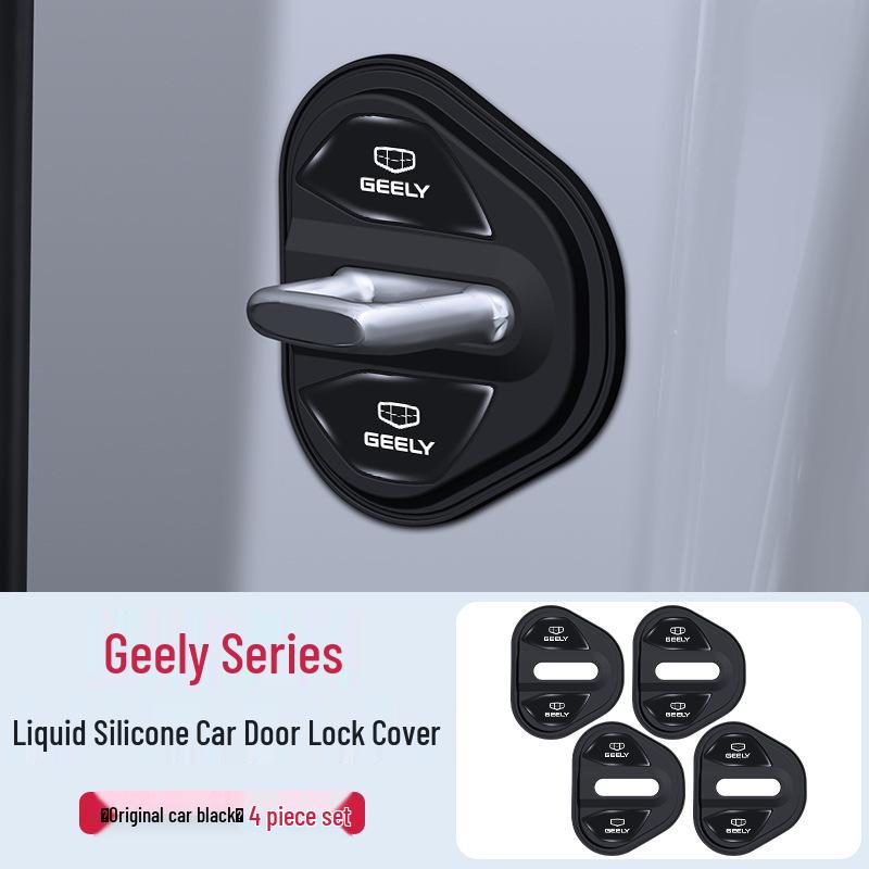 Geely Car Door Lock Protection Cover for Panda, Xingyuan, Xingrui, Boyue, Xingyue, Yinhe E8L7 Models
