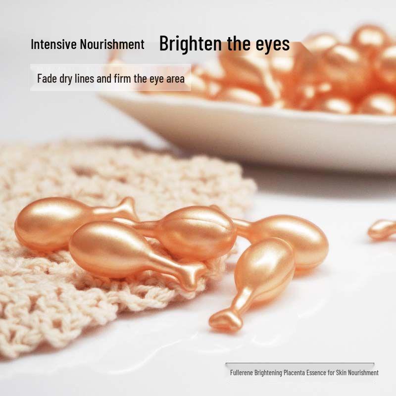 Fulleren Plazenta Feuchtigkeitsspendende Anti-Falten Gesichts Kapseln
