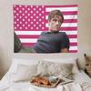 1pc Josh Hutcherson Aesthetic Tapestry Horizontal Weave Free Install Kit Home Party Bedroom Decor