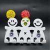 Toothbrush holder with suction cups