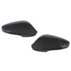 1 Pair Rearview Mirror Cover Cap Left Right Carbon Fiber Look High Strength Protective Side Door Mirror Cover for
