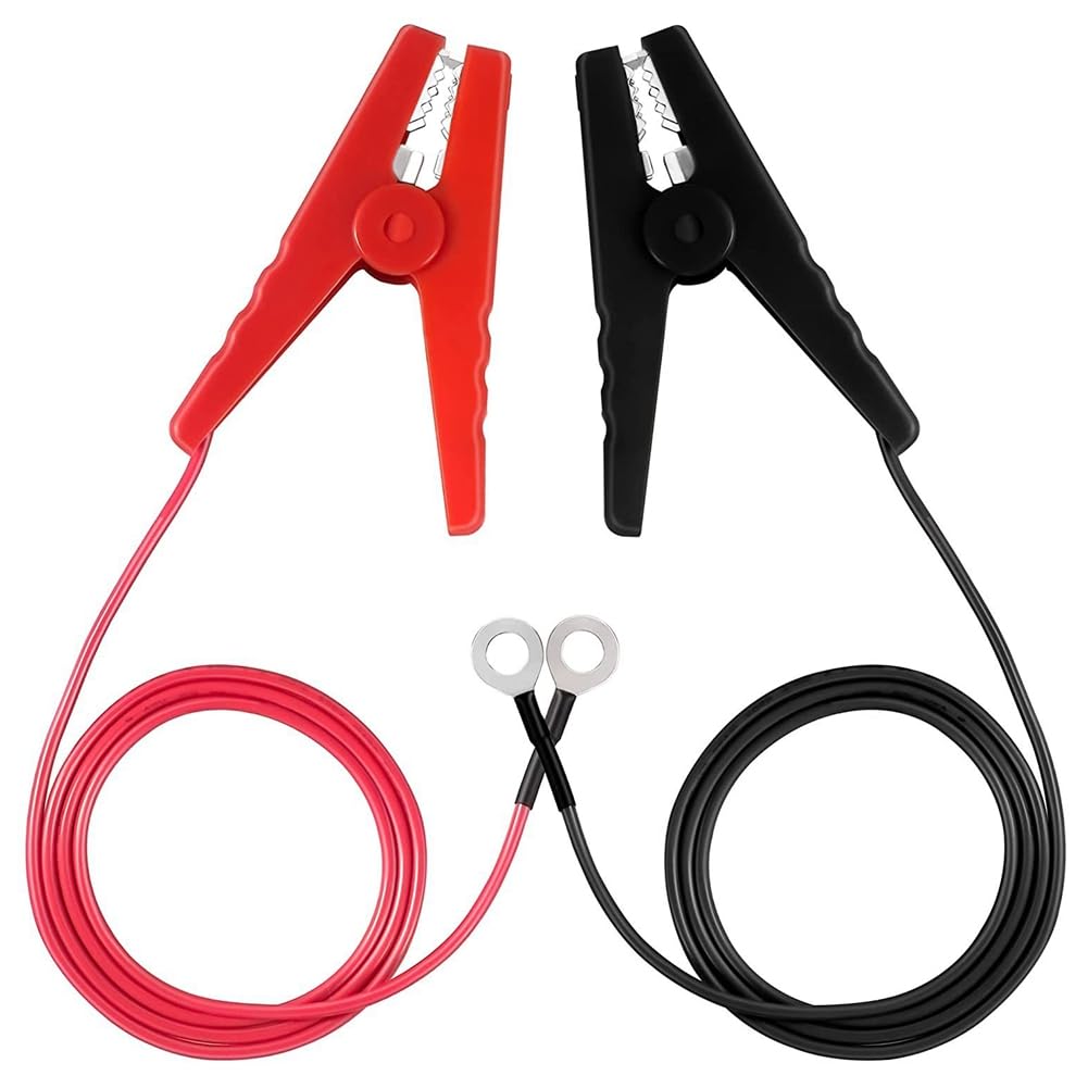 Herafy Alligator Clip Booster Jumper Cable 3FT/90cm Car Jumper Cable for Car