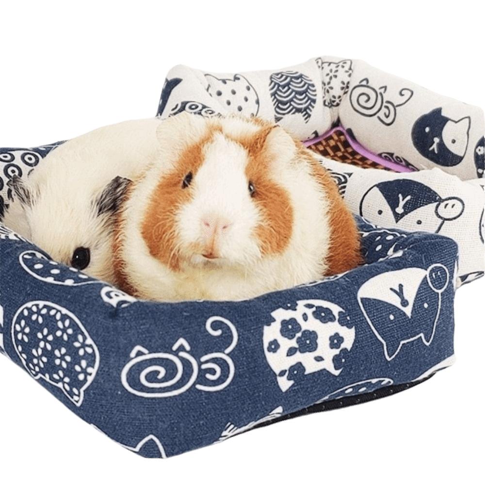 Canvas Hamster Sleeping Bed Washable Rodents Cushion New Hamster Nests  Pet Supplies