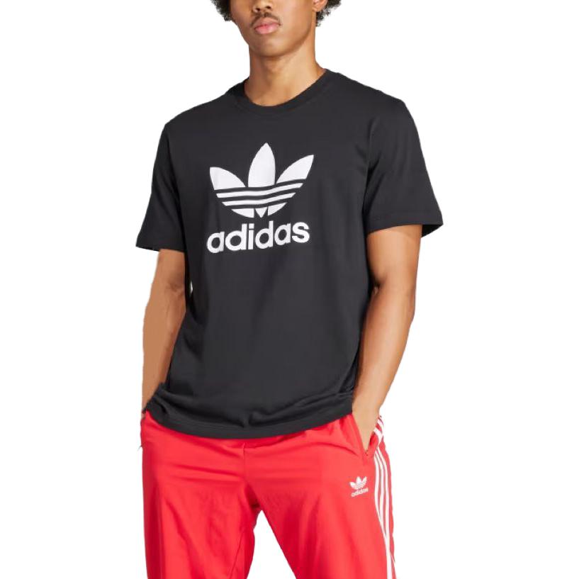 Adidas Originals trefoil-print T-shirt IU2364
