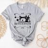 Funny Sew Tshirt Aesthetic Sewing Shirts Women Retro Short Sleeves Tops Trendy Shirt for Women Sewing Lover Shirt Quilter Gift