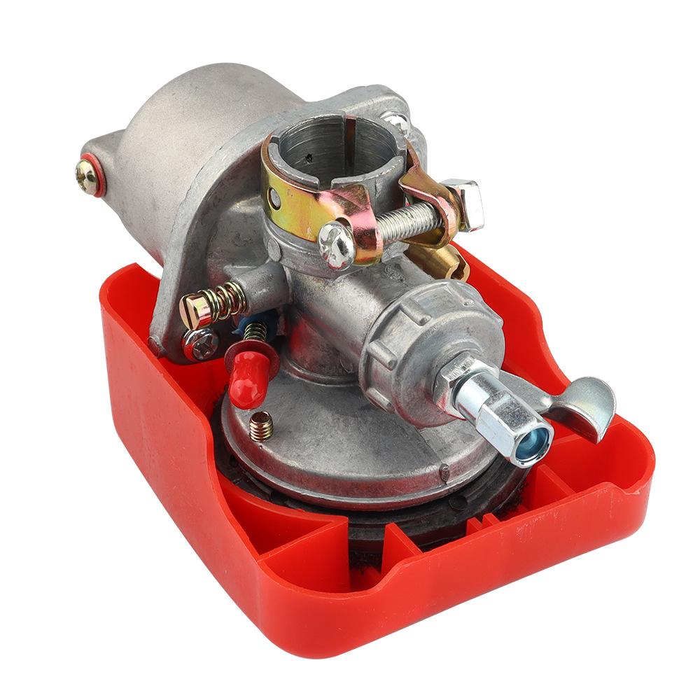 Red Carburetor with Air Filter for 50CC-80CC Two-Stroke Mini Motorcycles