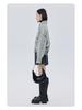 Retro Hong Kong Style Stand Collar Lapel Denim Jacket for Petite, New Early Spring Trend, Loose Fit, Distressed, and Slimming.