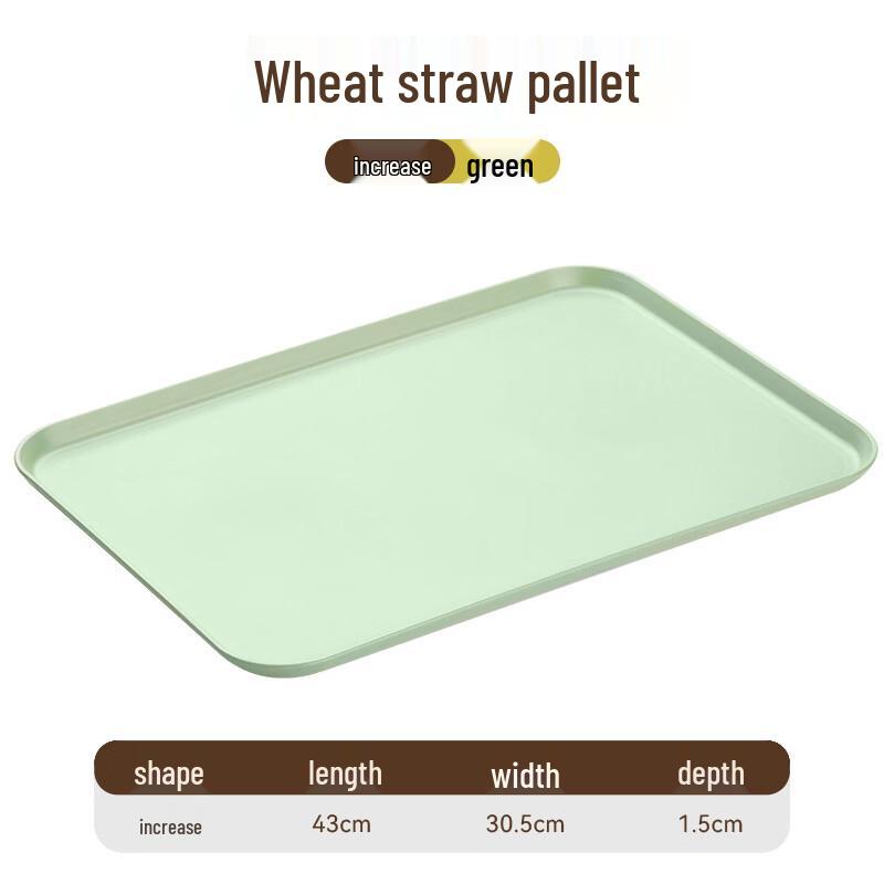 Nordic Rectangular Plastic Serving Tray