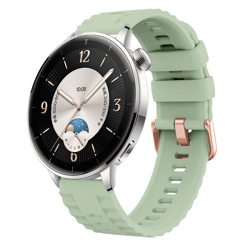 18mm Silikonarmband für Oneplus Watch 3 43mm Oppo X2 Mini Universelles Rose Gold Schnallendesign Armband für Oneplus 3 43mm Armband