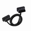 Auto Auto 16 Pin Stecker auf Buchse OBD2 Verlängerungskabel Diagnoseadapter 100cm39inch Länge