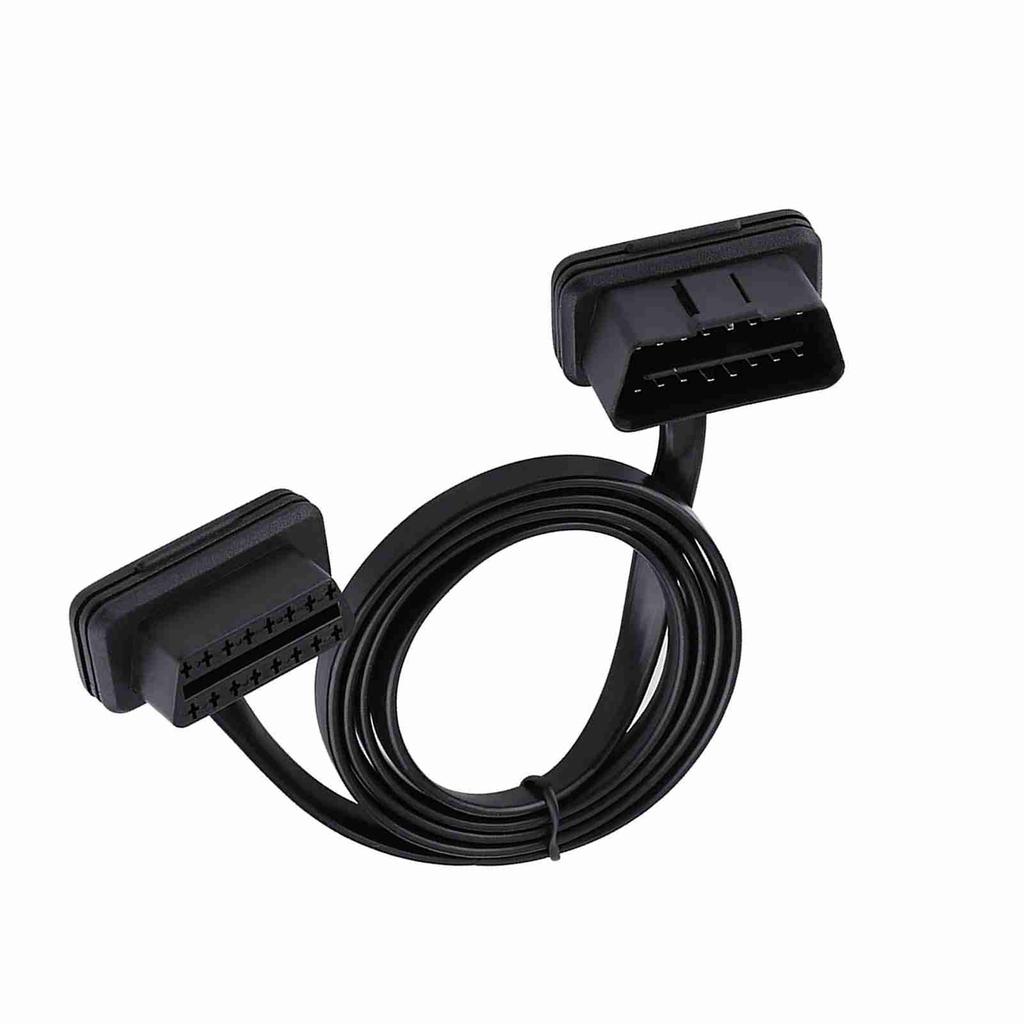 Auto Auto 16 Pin Stecker auf Buchse OBD2 Verlängerungskabel Diagnoseadapter 100cm39inch Länge