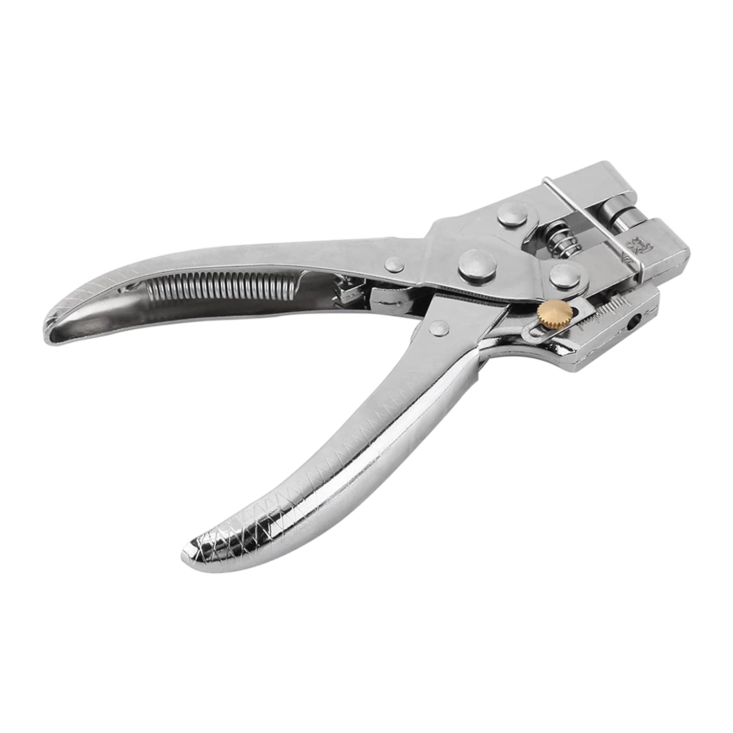 

Eyelet Setting Tool for Belt Holes with Punch Pliers and 100 Pcs Hollow Grommets