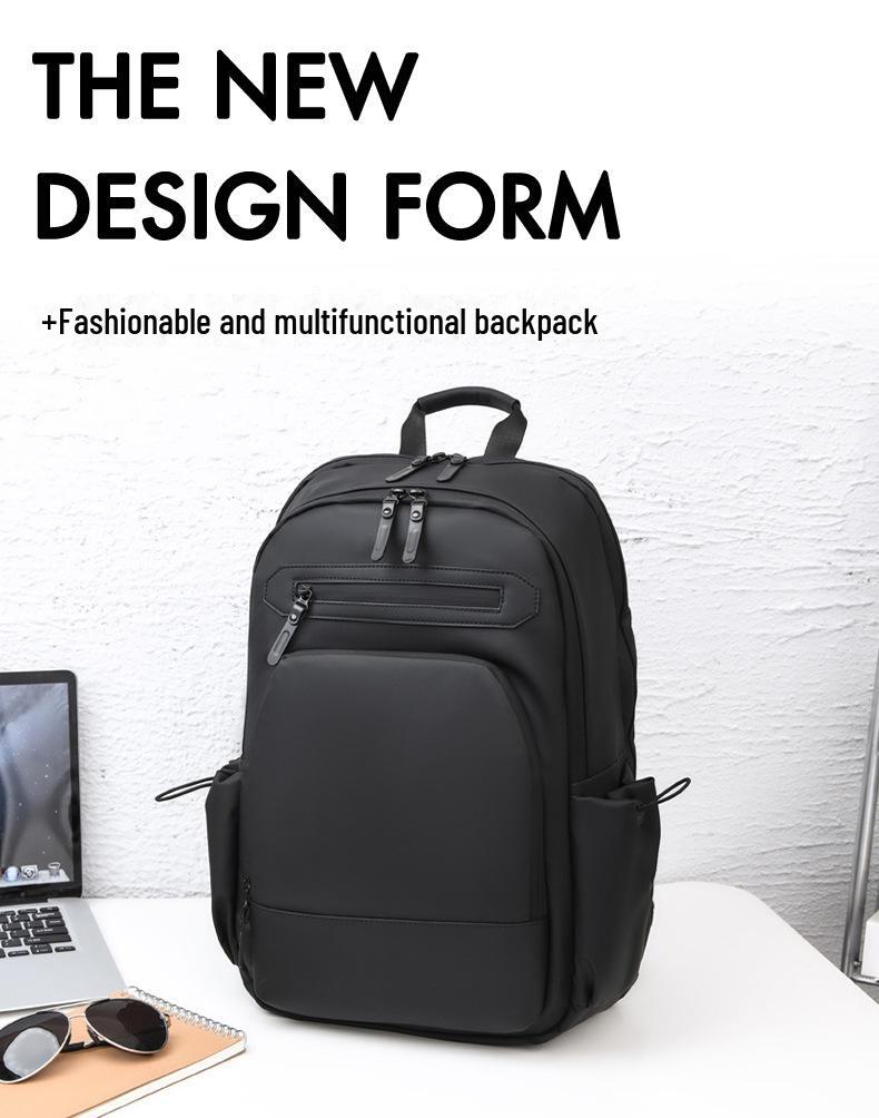Pánská stylová taška přes rameno: Nová taška na notebook pro podnikání, cestování a do školy s velkou kapacitou