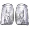 2025 1Pair Right and Left Side Door Wing Mirror Clear Indicator Lens for Transit Mk8 2014-Onwards 25-26s