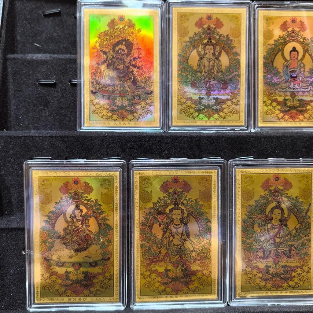999 Pure Gold Buddha & Zodiac Guardian Amulet Phone Sticker