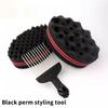 Friseursalon Herren Haarflechter Twist Schwamm Handschuhe Afrikanisches Haar Styling Gabel Kamm Haar Locken Schaumstoff Für Salon Friseurbedarf