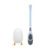 Silicone Toilet Brush Set Cute Diving Duck Wall-mounted Floor-Standing Long Handled Deep Household Bathroom Cleaning Accessories