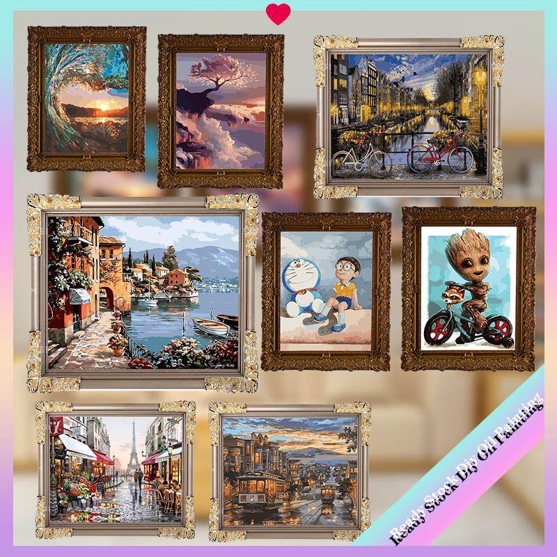 Captivating Paint By Numbers Oil Painting Kit For Personalized Home Decor