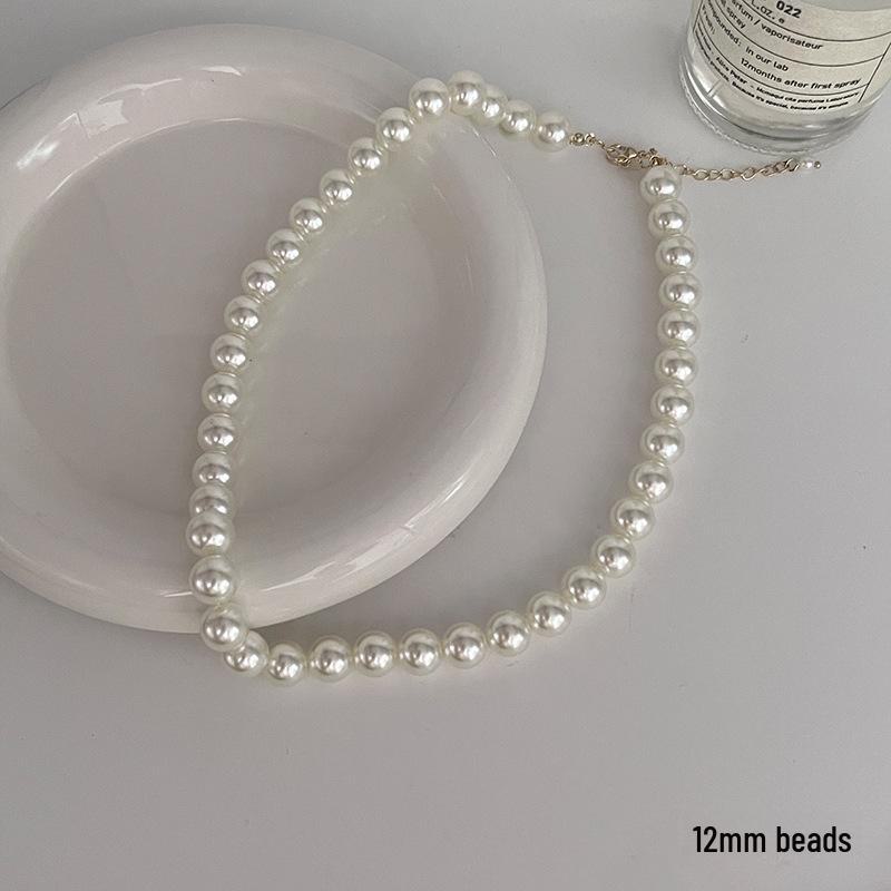 French Retro Pearl Necklace - Elegant, Versatile, High-End Fashion for Women