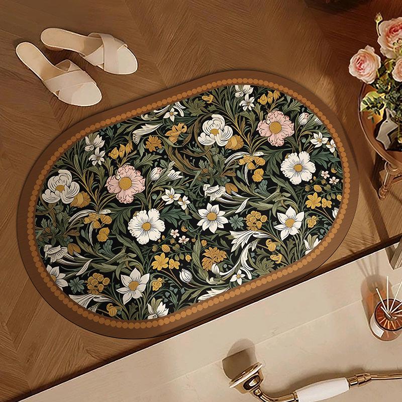 American Style Diatomaceous Earth Non-Slip Quick-Drying Bathroom Entrance Mat