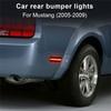 Side Marker Light With Smoked Lens For Ford Mustang 2005-2009-Rear Side Fender Lamp Reflector Replacement Accessories