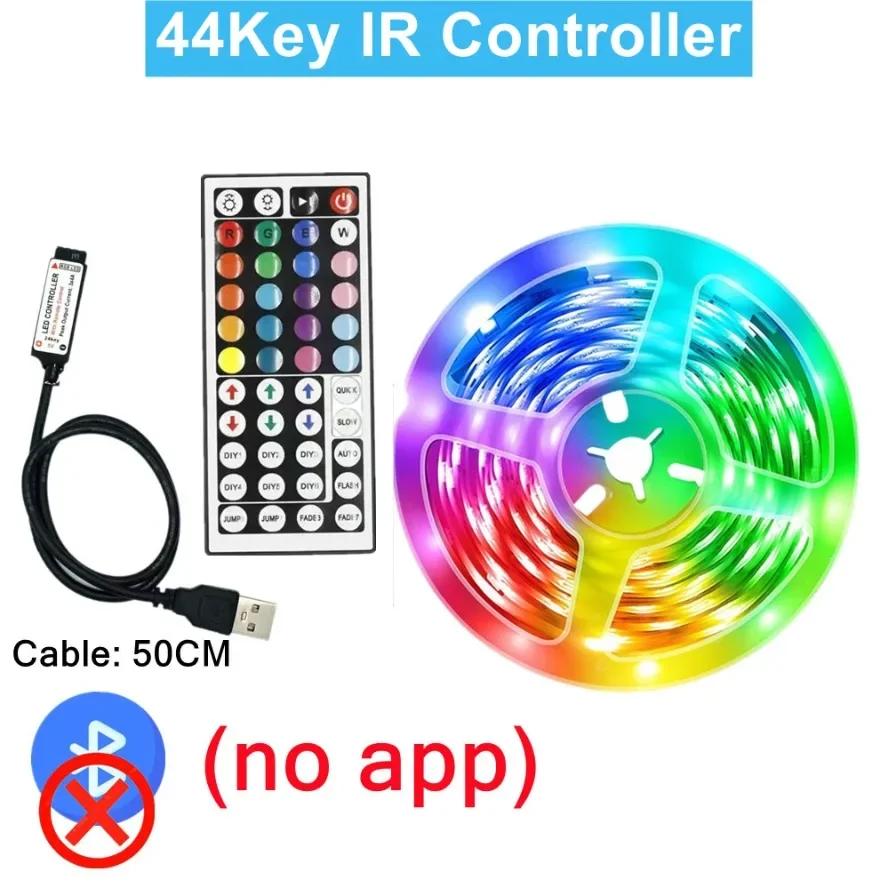 5V USB LED Strip Lights APP Control Color Changing 3535 RGB Led Light Flexible Lamp Tape for Room Decoration TV Backlight Diode