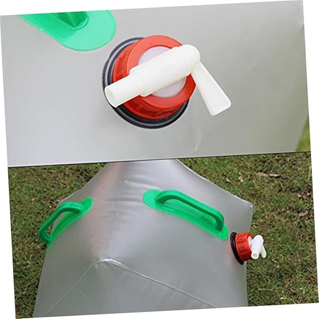 Emergency  Water Storage Tank with Spigot, Portable Outdoor Water Jug for Camping, Hiking, , and Emergency Preparedness
