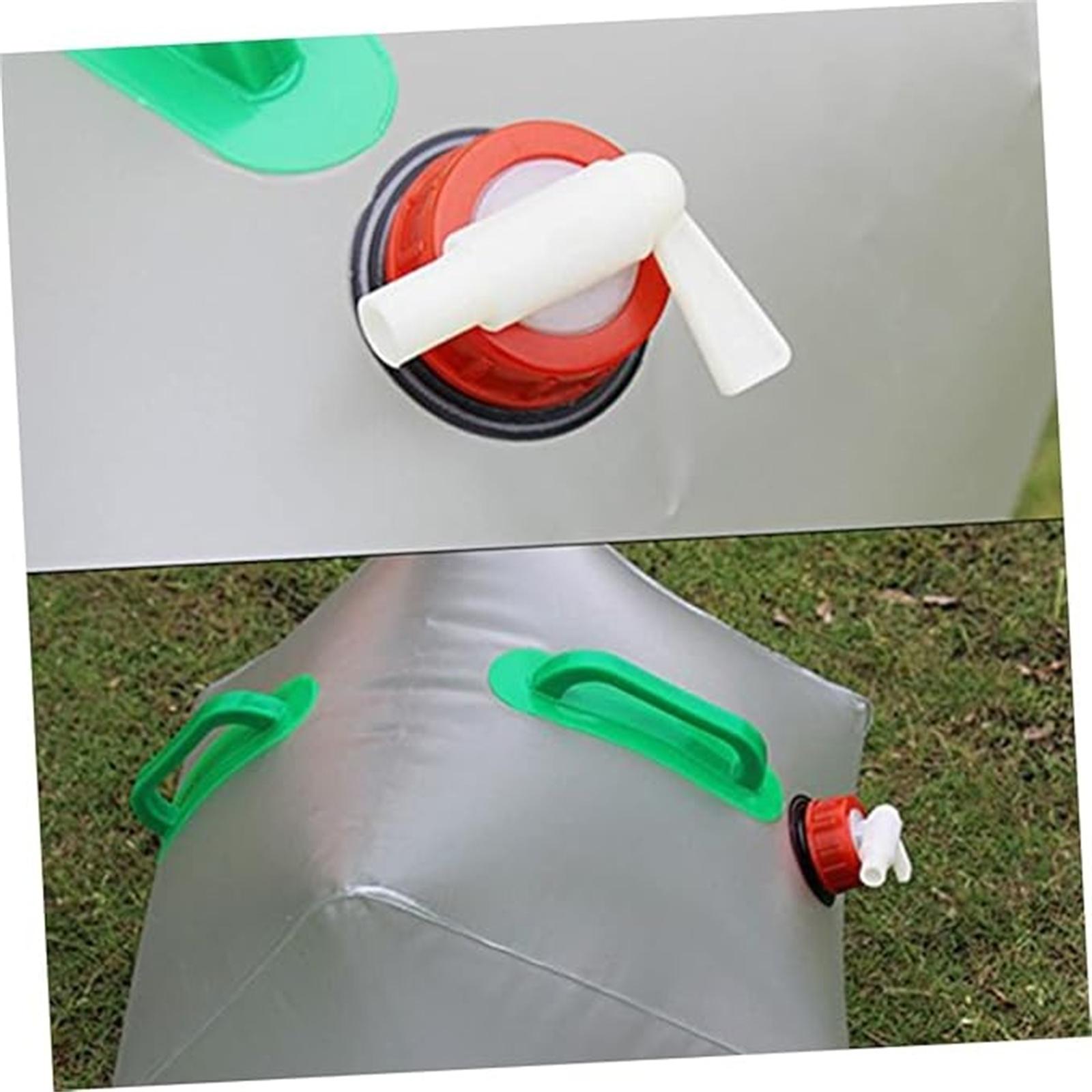 

Emergency Water Storage Tank with Spigot, Portable Outdoor Water Jug for Camping, Hiking, , and Emergency Preparedness S белый