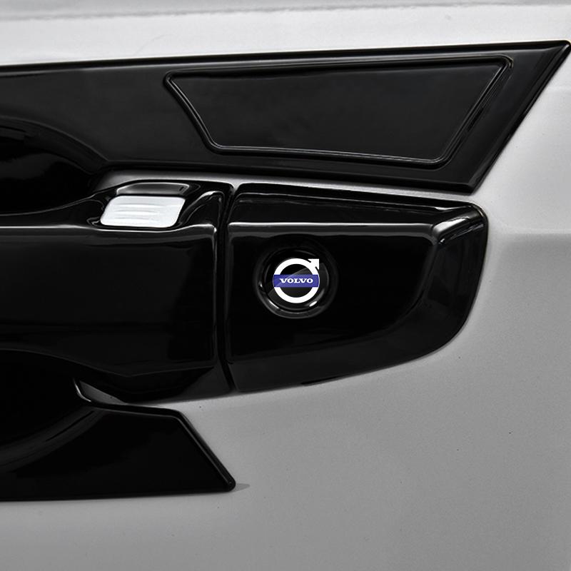 Tappo Protettivo Buco Chiave Serratura Portiera Auto Copri Foro Chiave Adesivo Decorativo Per Volvo XC60 XC90 S60 S80 S40 V40 V60 V70 V50 XC70