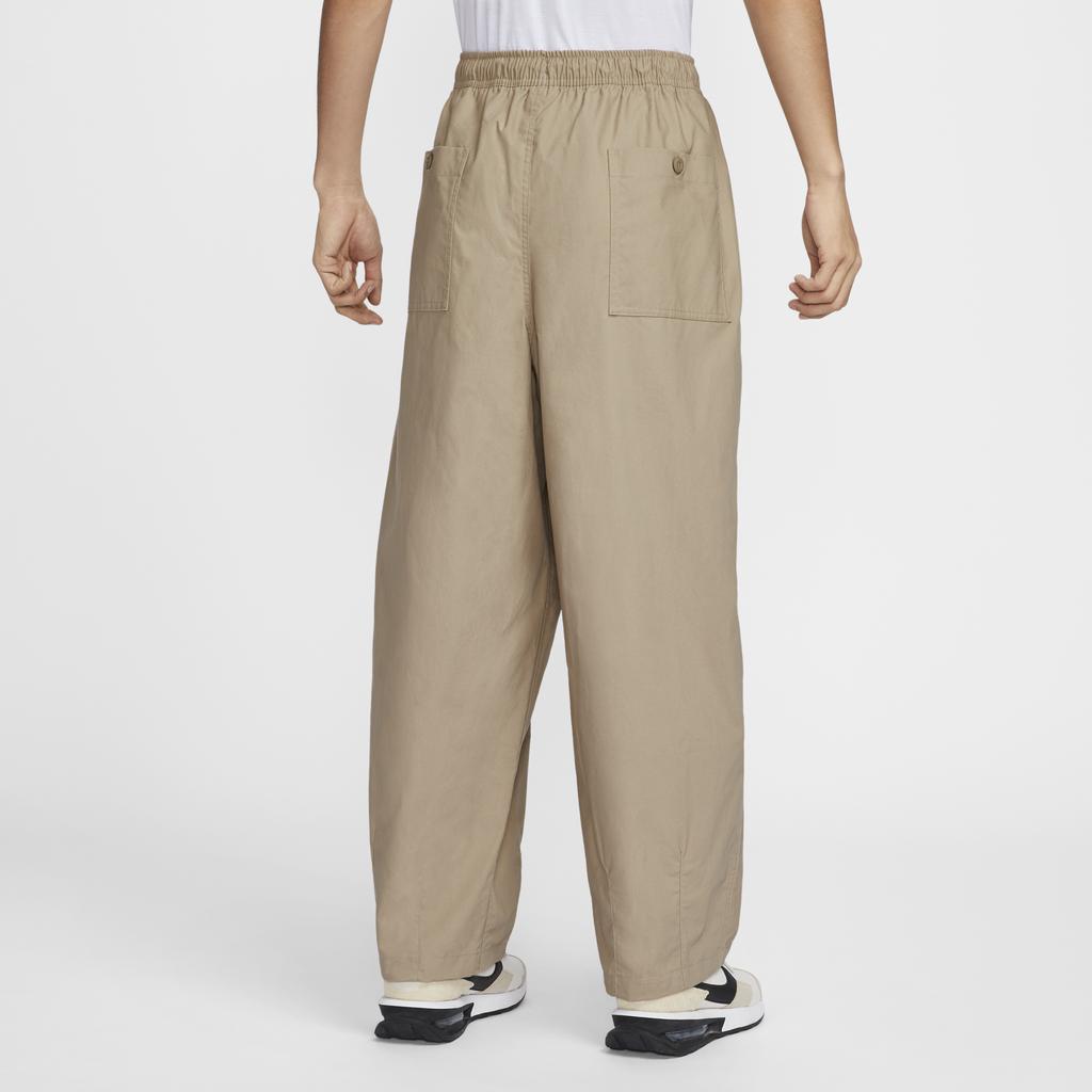 Nike Club Versatile Comfortable Loose Breathable Lace-Up Mid-Rise Lantern Casual Pants Men Pants Khaki HJ1974-247