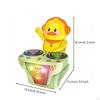 Duck DJ Toy TurntableIlluminated Designup Duckling Plaything Powered