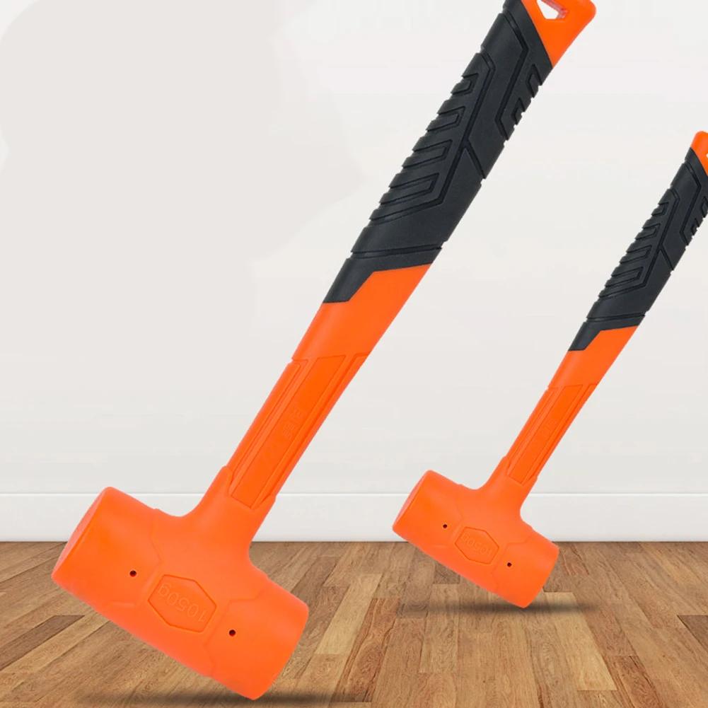 Comfortable Grip Hammer Dead Blow Hammer Used In Various Tasks Embedded Steel Shots Anti Slip Rubber Handle Tool
