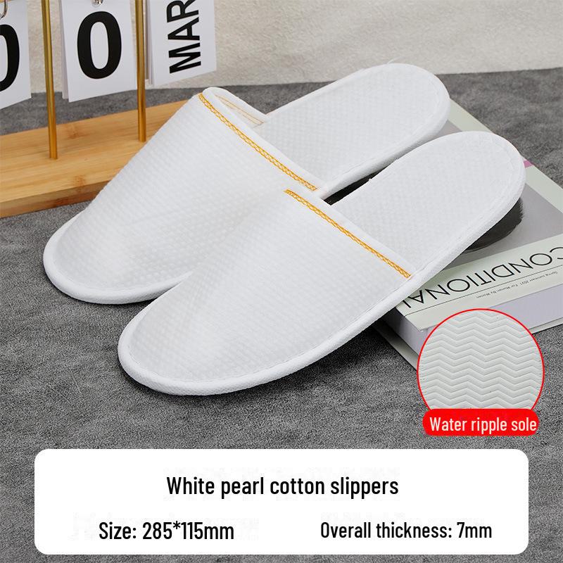 Luxury Non-Slip Disposable Slippers for Home and Hospitality Use