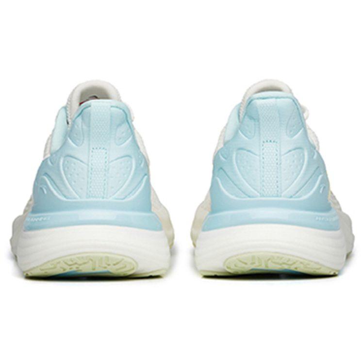 Anta 2.5 Fabric Cushioning Abrasion Resistant Breathable Lightweight Low Top Running Shoes Women's White Green Blue 122235582-4