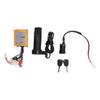 24V 250W Brushed Controller Ignition Switch Lock Throttle Grip Set for Electric Bike Tricycle Motorcycle