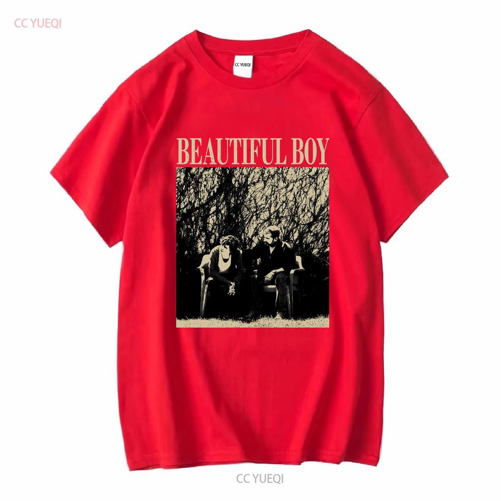Beautiful Boy T Shirt Movie Vintage Retro Classic Couples Long Or Short Sleeves Vintage Washed Slightly Homme Casual Unisex