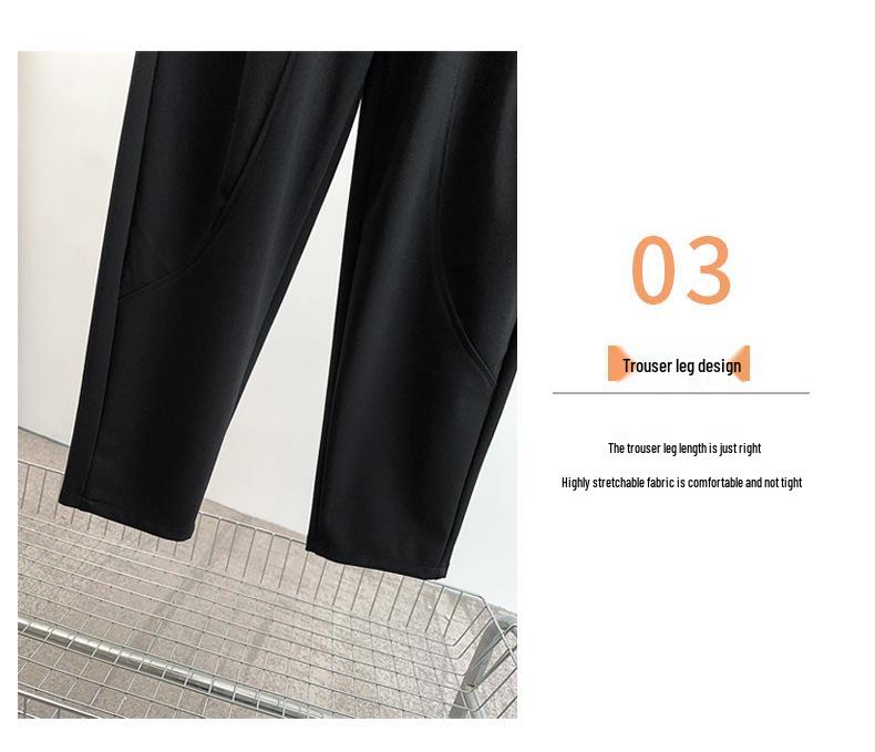 2025 Herbst Übergröße Mehrfach-Taschen Schlankmachende Cargo-Knöchelhose