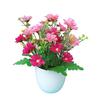 1Pc Artificial Potted Flower Garden DIY Party Home Holiday Xmas Craft Decoration Christmas Ornament KTY