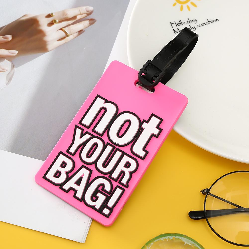 

Fashionable PVC Silicone Luggage Tag: Soft Rubber ID for Backpacks & Suitcases