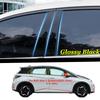 Car PC Material Pillar Post Cover Door Trim Window Molding Sticker Accessories For BYD Atto 2 Dolphin/Yuan Plus/Atto 3 -2024