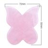 Natural Butterfly shaped Crystal Gua Sha Board Quartz Jade Scraping Board Face Lift Acupuncture Skin Care Tools
