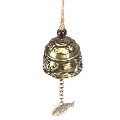 Blessing Bell Fish Feng Shui Bell Blessing Good Luck Fortune Hanging Wind Chime