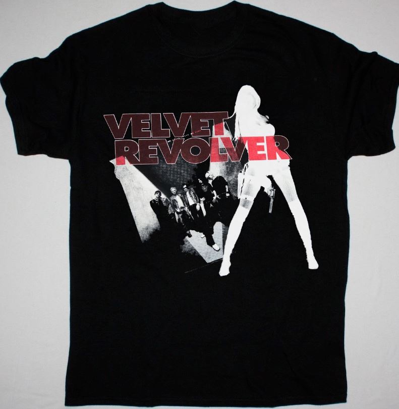 Velvet Revolver Contraband tour American T-shirts Cotton Unisex Tee S-4XL XXXXL