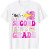 Hello Second Grade Pencil Bow Back To School T-ShirtWill Be Opened In a New Window or Tab
