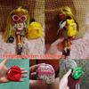 Zipper Rucksack 1/6 BJD Mini Backpack Doll Backpack Miniature Doll Bag Doll Bag BJD Doll Schoolbag