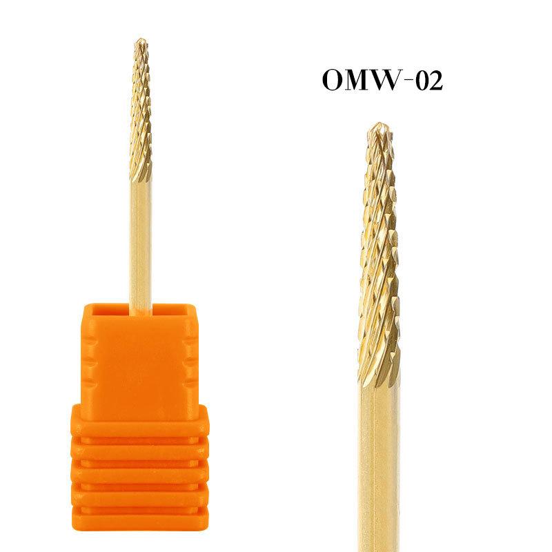 Nail Tungsten Steel Grinding Head Blue Label Tungsten Steel Drill Electric Nail Sander Accessories