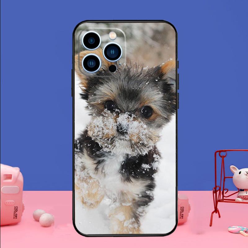 Mini Yorkshire Terrier Phone Case For iPhone 17 Air 16 15 14 11 12 13 Pro Max 13 mini 15 16 Plus 16e Bumper Cover