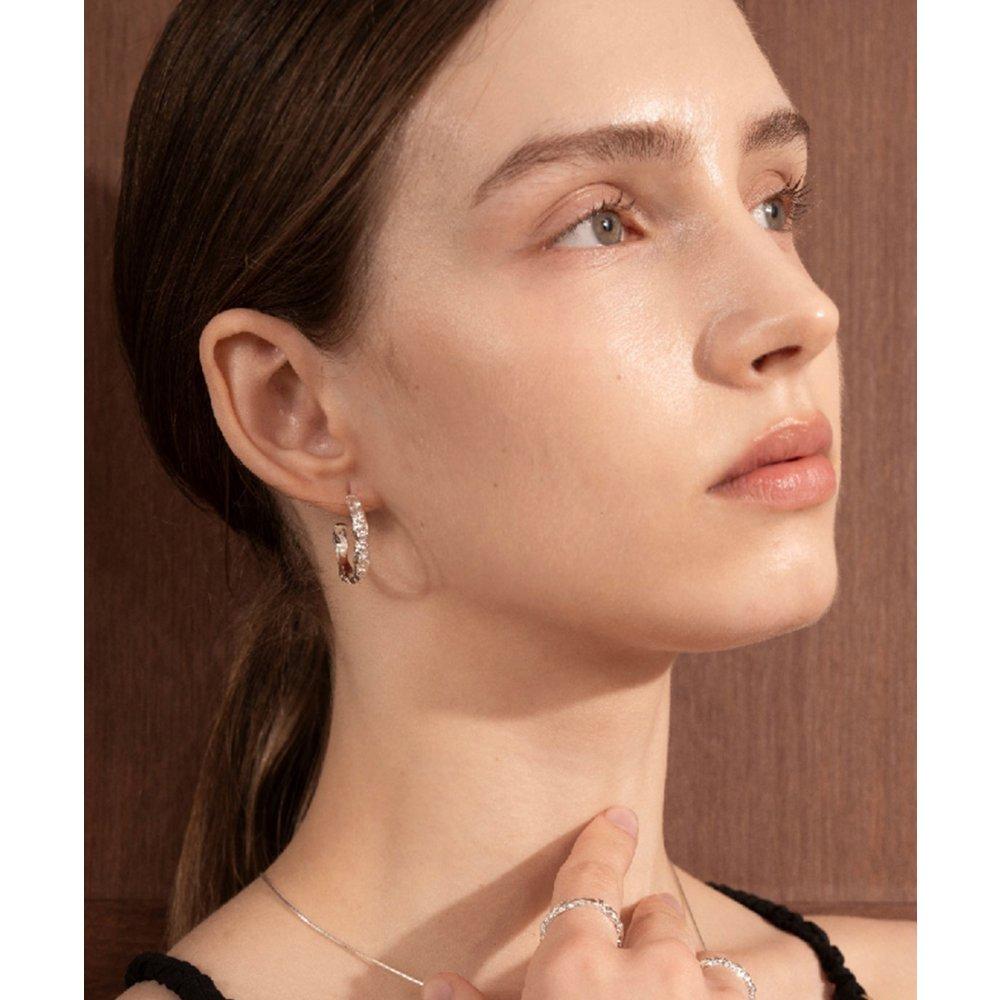 J-Nui Crater Earrings L